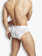 "The Unit" Underwear Brief | White