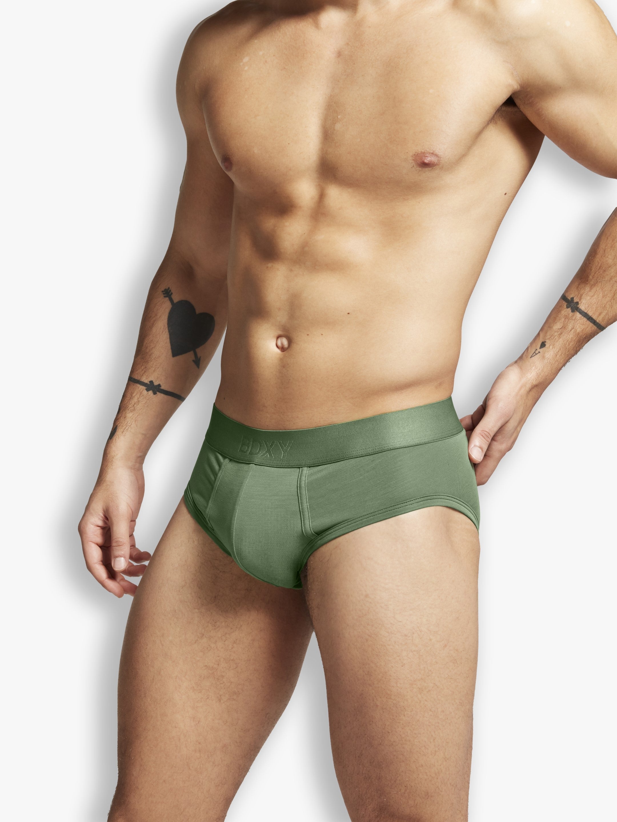 "The Unit" Underwear Brief | Green