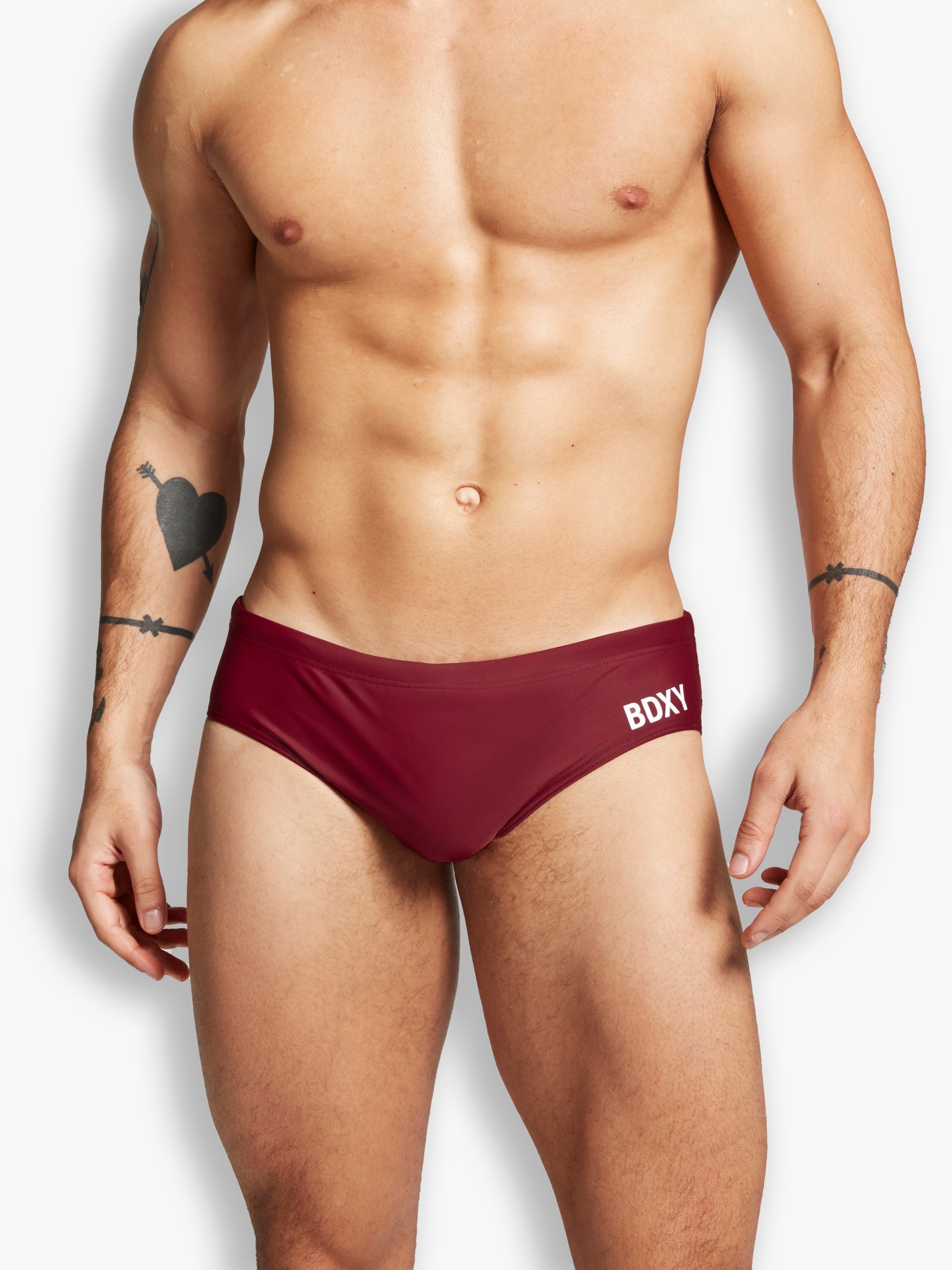 "The Atmos" Swimbrief | Burgundy