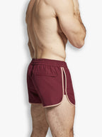 "The Cameo" Shorts | Burgundy