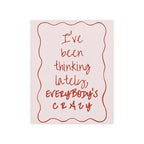Olivia Dean - Everybody's Crazy (Pink & Red)