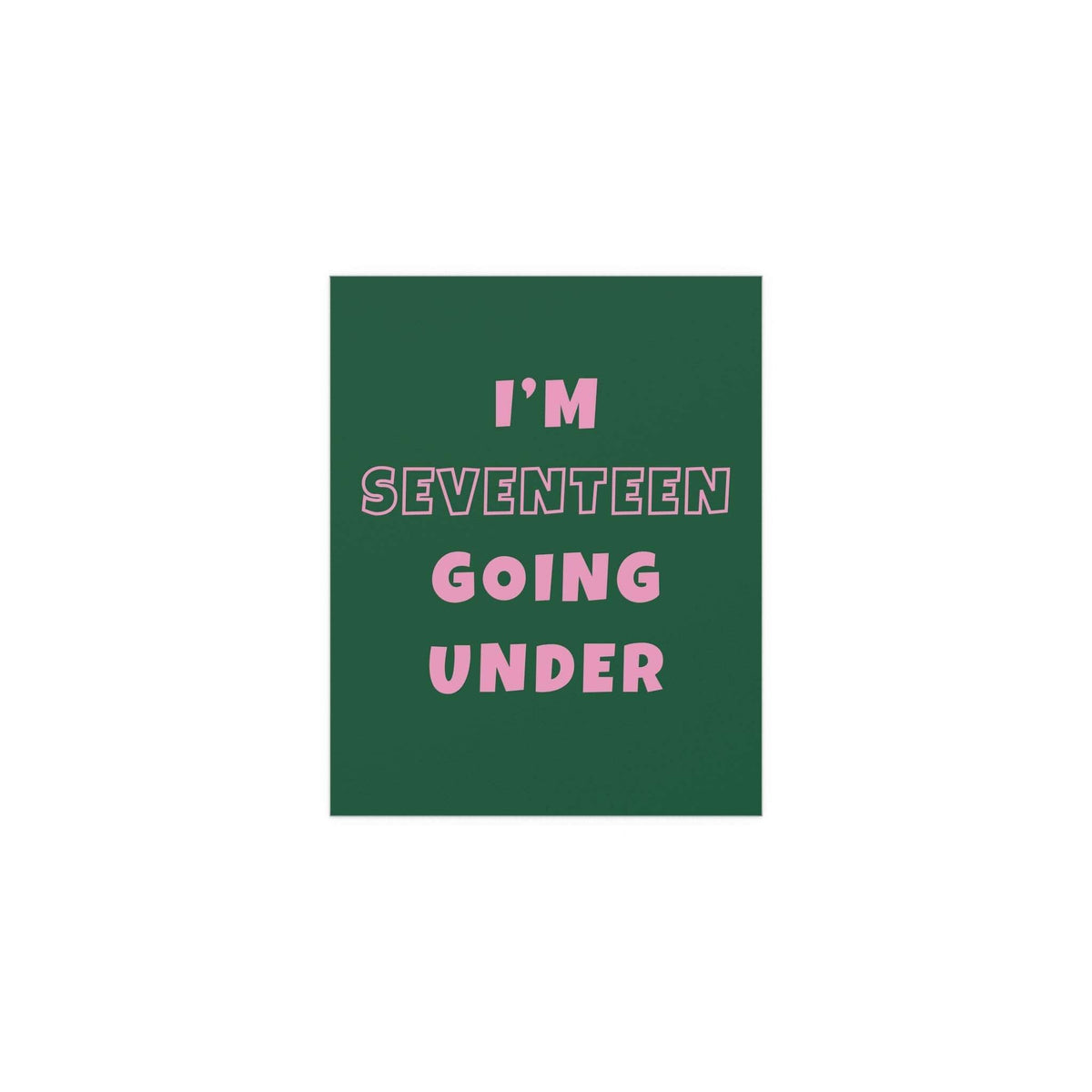 Sam Fender - Seventeen Going Under (Green + Pink)