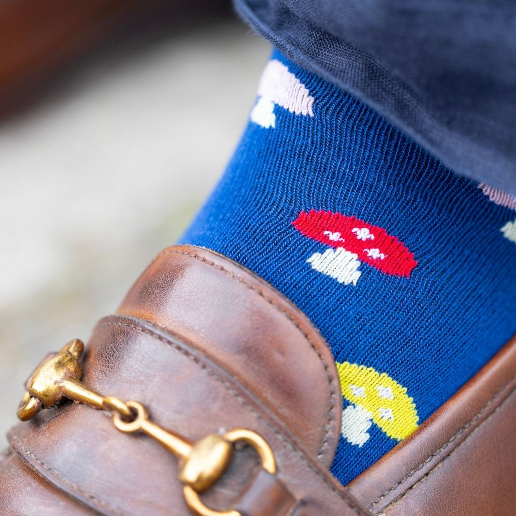 Mushroom Bamboo Socks