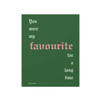 Fontaines DC - Favourite (Green)
