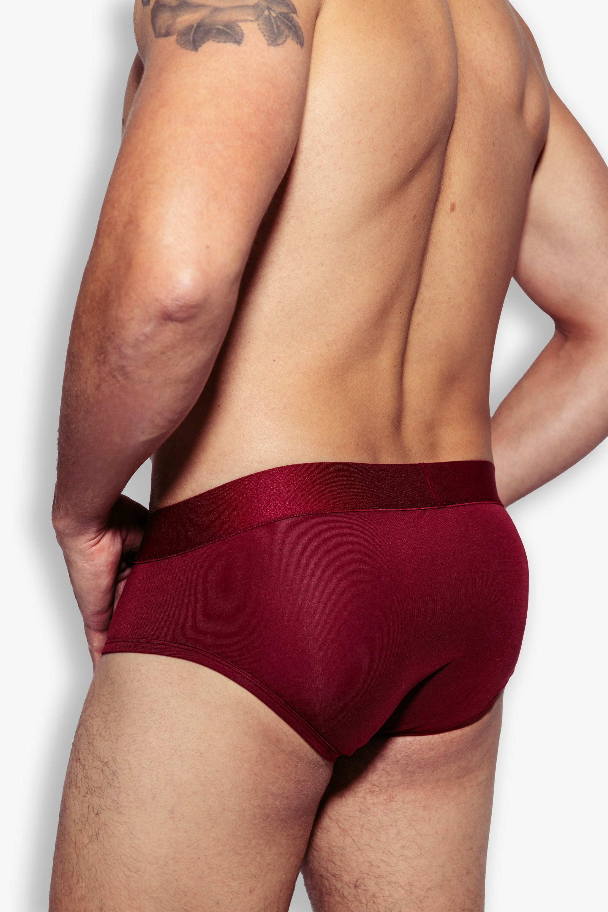 "The Unit" Underwear Brief | Burgundy