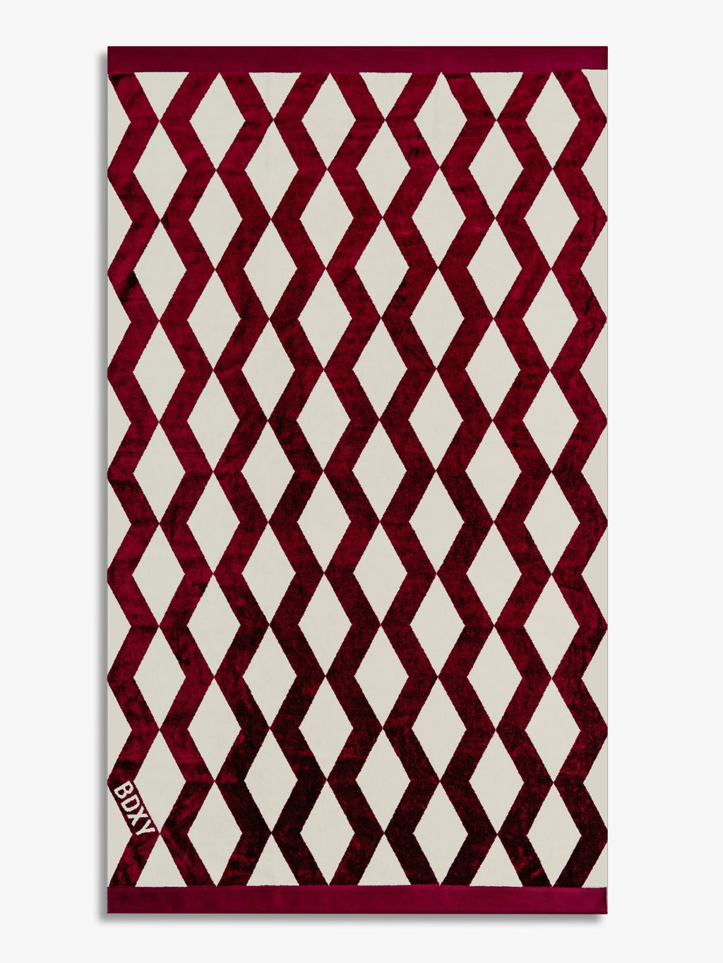 "The Wrap" Towel | Mirrorzag Burgundy