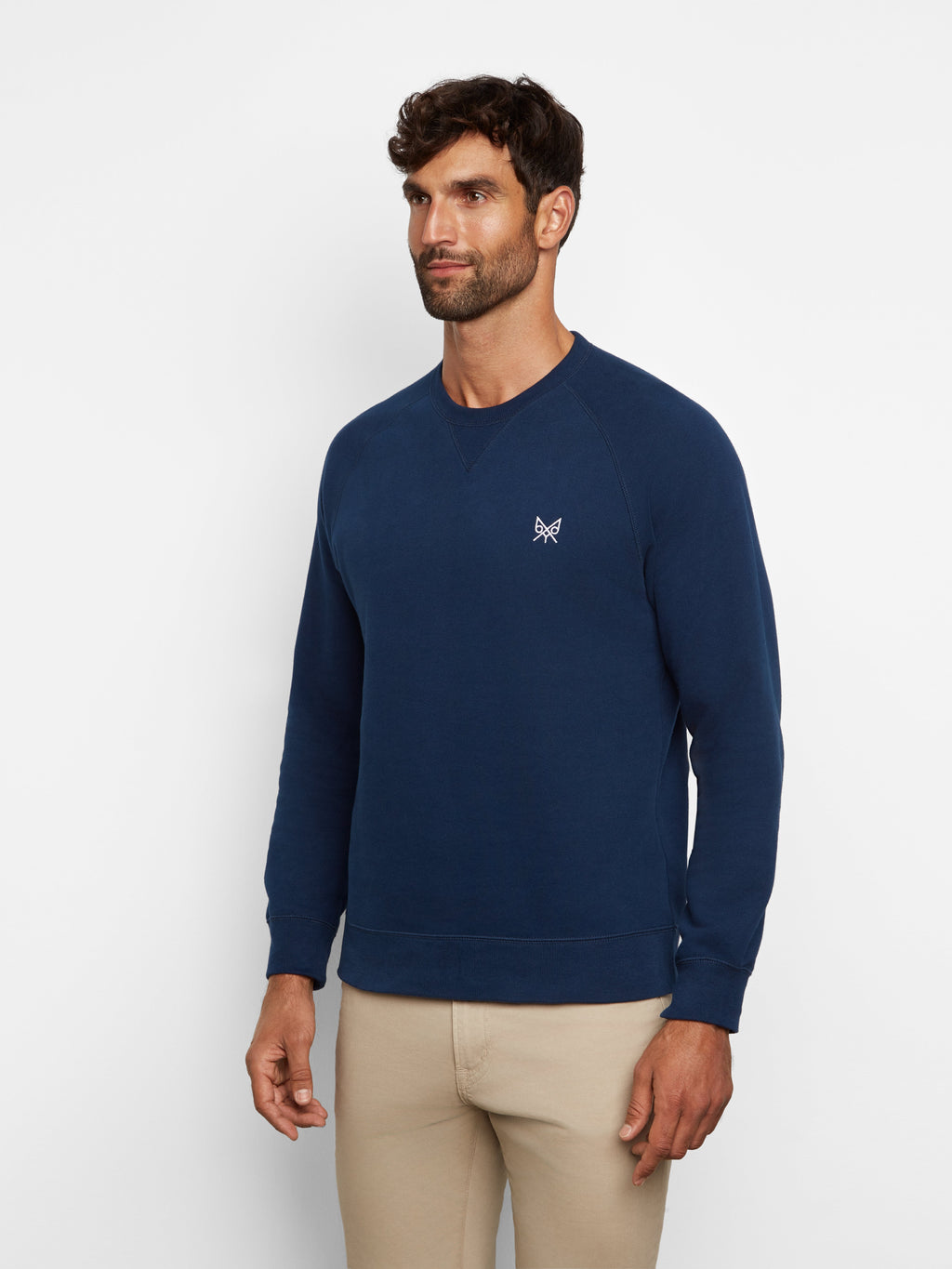 "The Rigger" Classic Sweater | Navy