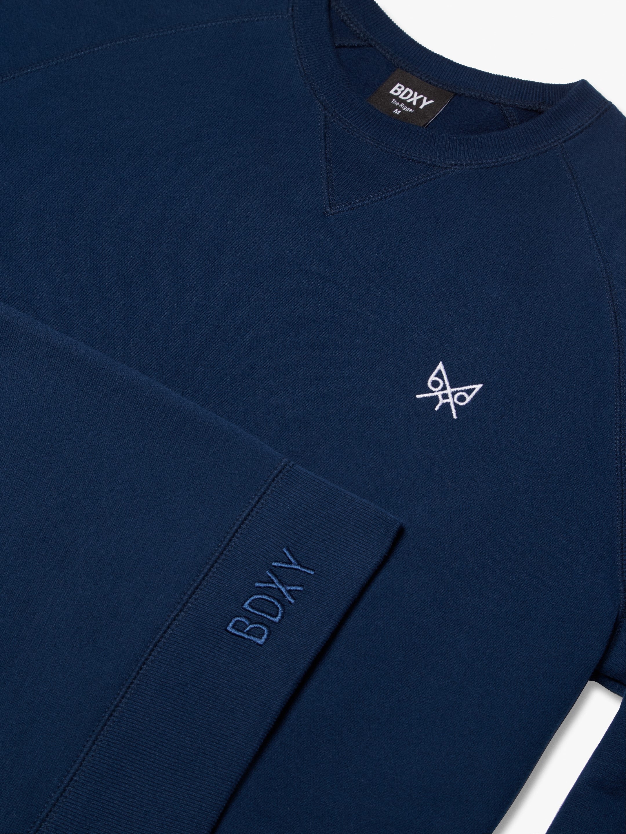 "The Rigger" Classic Sweater | Navy