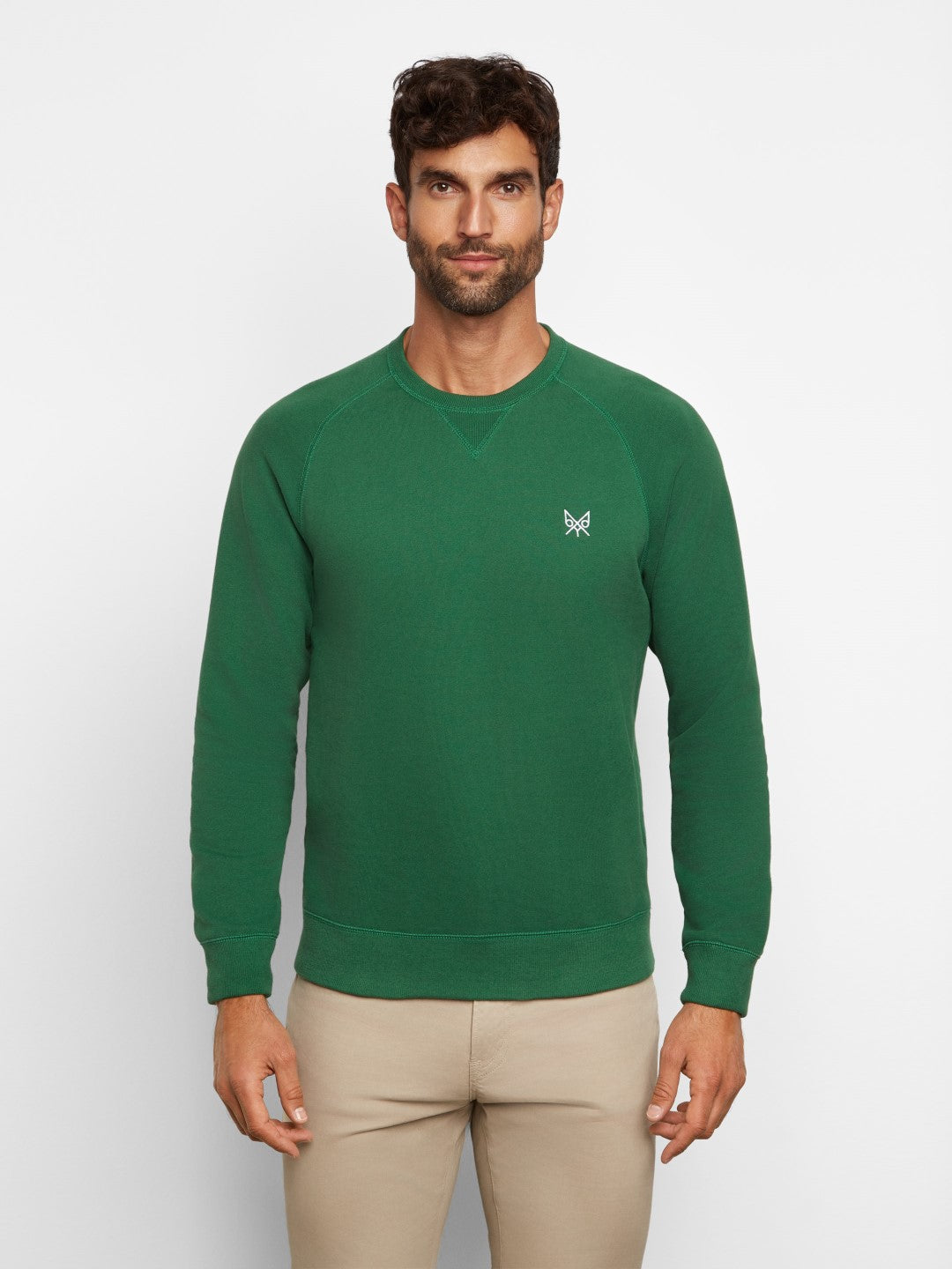"The Rigger" Classic Sweater | Forest Green