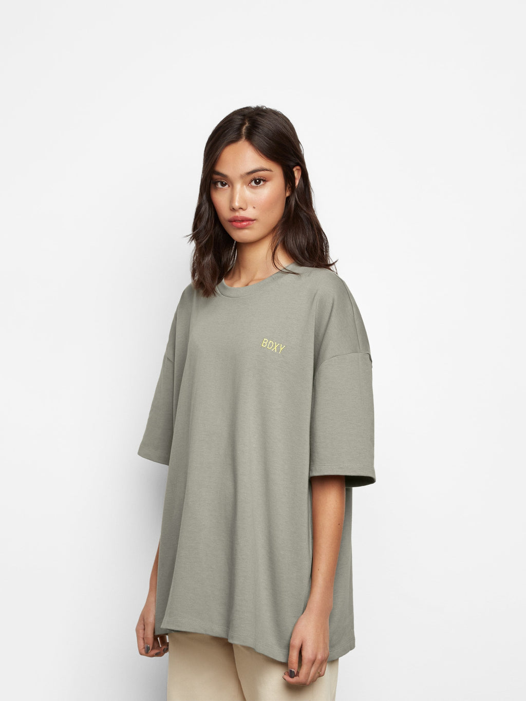 "The Block" T-shirt | Pebble