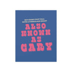 Blossoms - Gary (Blue & Pink)