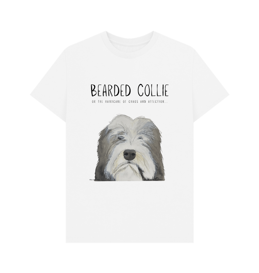 Tame the Fluff—If You Dare: Bearded Collie Men’s Tee