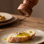 Olive Wood Spice Grinder Mill | Traditional Wooden Salt & Pepper Herb Shaker