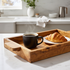 End grain Olive wood tray 40 cm and 45 cm