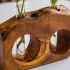 Rustic desktop propagation vase