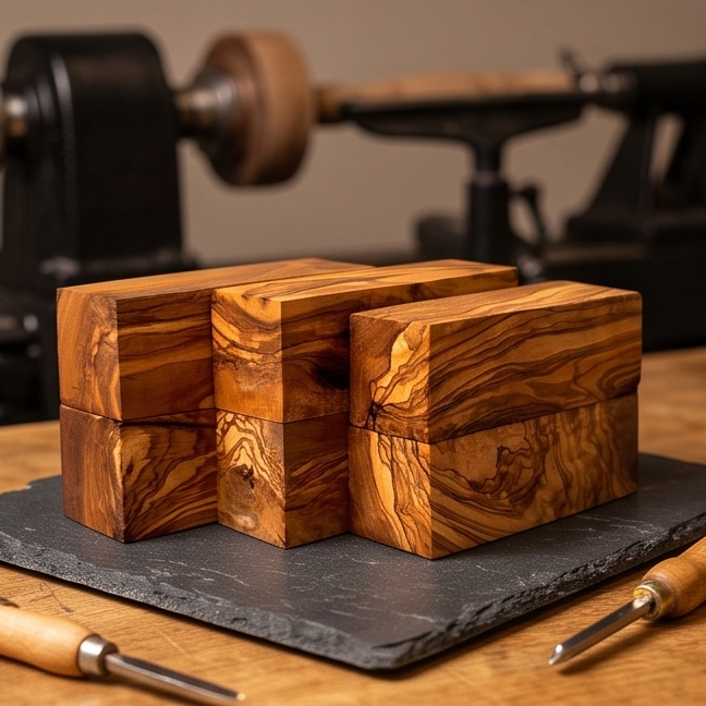 Olive Wood Pen Turning Blanks 12 cm
