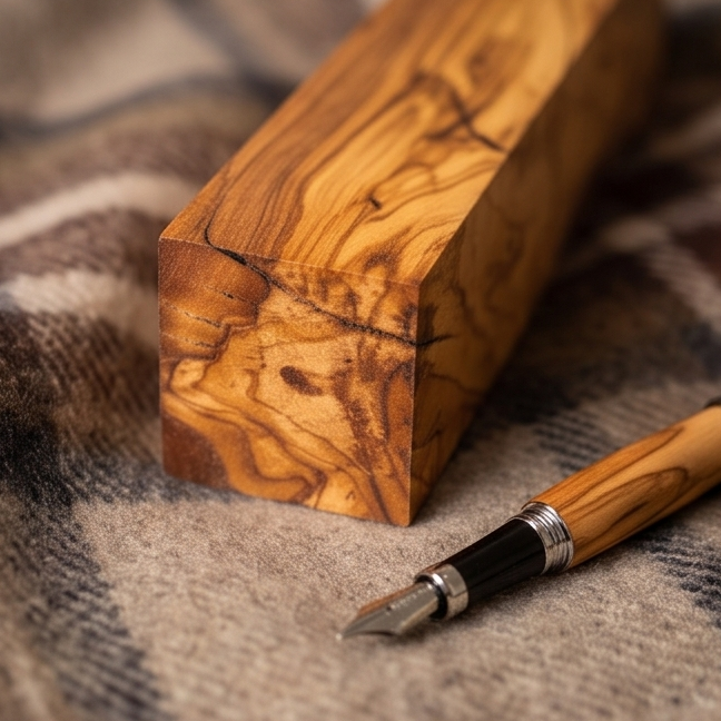 Olive Wood Pen Turning Blanks 20 cm