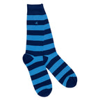 Beach Hut Sock Box - 2 Pairs of Bamboo Socks (His)