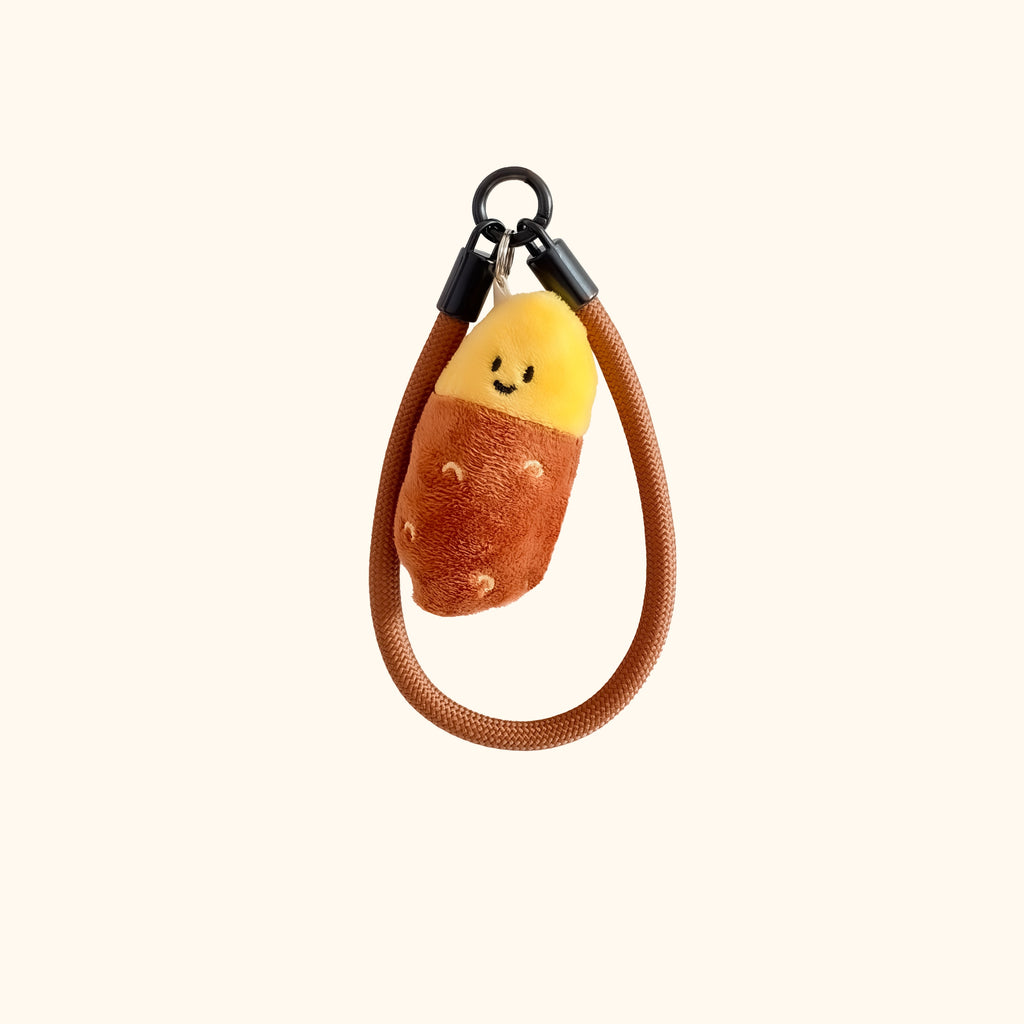 Daily White | Mini Sweet Potato Plush Charm