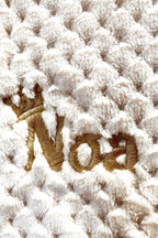 Customized Cocole Beige Baby Blanket - Plush Microfiber
