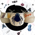 Spider basket - Medium (Halloween)