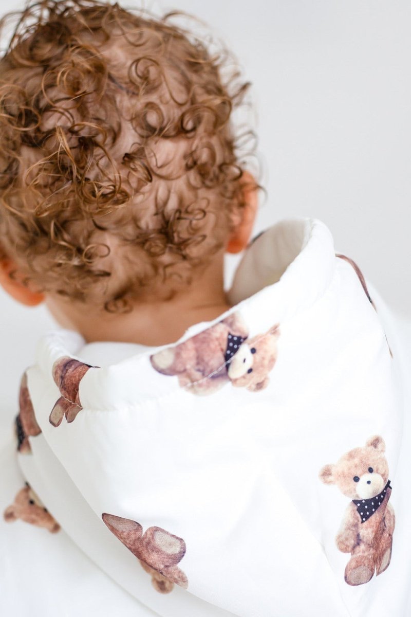 The Bear Puffer Suit with Hood