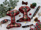 Tartan Me Up - Red & Cream Tartan Dog Snood