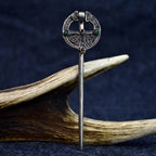Pewter Ballinderry Ring Brooch