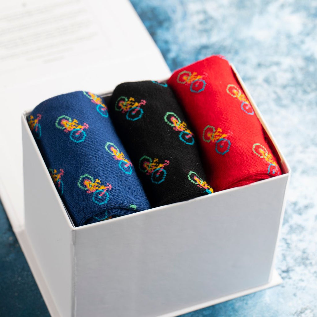 Build Your Own Bamboo Sock Gift Box – 3 Pairs