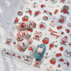 Hello Claws | Strawberry Bear 5D Nail Deco Sticker