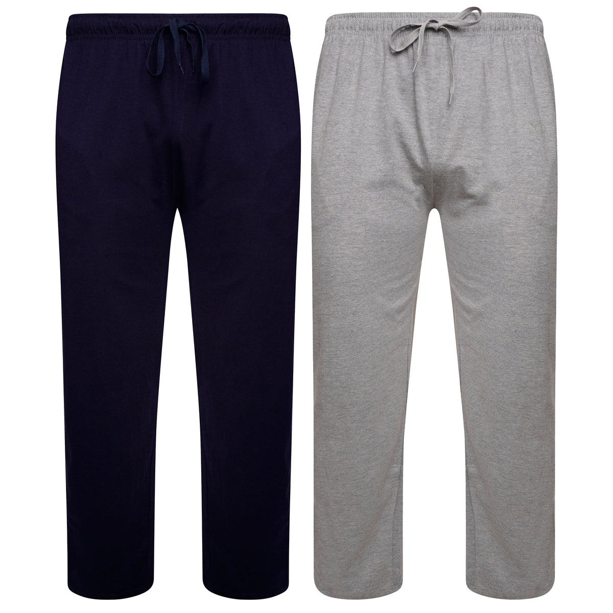 Sock Stack 2 Pack Mens Cotton Lounge Bottoms Stretchable PJ Pants Durable Cosy Cosy Super Soft Lounge Comfort