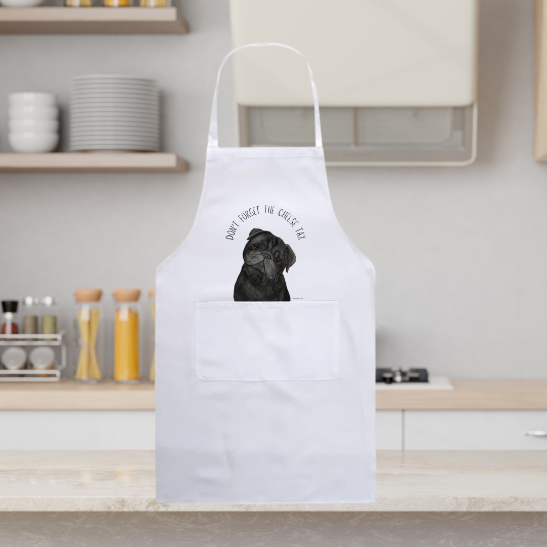 Pay the Cheese Tax in Style with Our Hilarious Pug Apron!