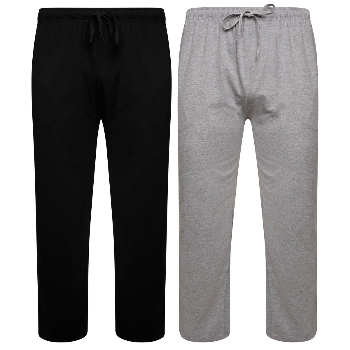 Sock Stack 2 Pack Mens Cotton Lounge Bottoms Stretchable PJ Pants Durable Cosy Cosy Super Soft Lounge Comfort