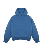 St Tropez Heavyweight Hoodie Blue