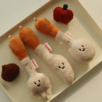 Daily White | Spoon And Fork Plush Charm