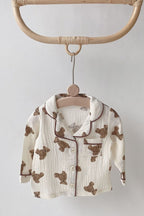 Cozy Bear Pyjamas - PJ Set 100% Cotton