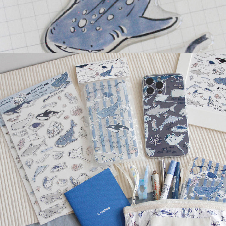 A Gator Life | OCEAN is COOL Resin Sticker
