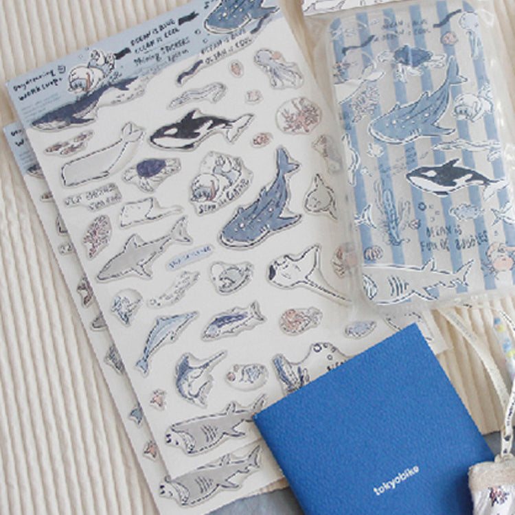 A Gator Life | OCEAN is COOL Resin Sticker