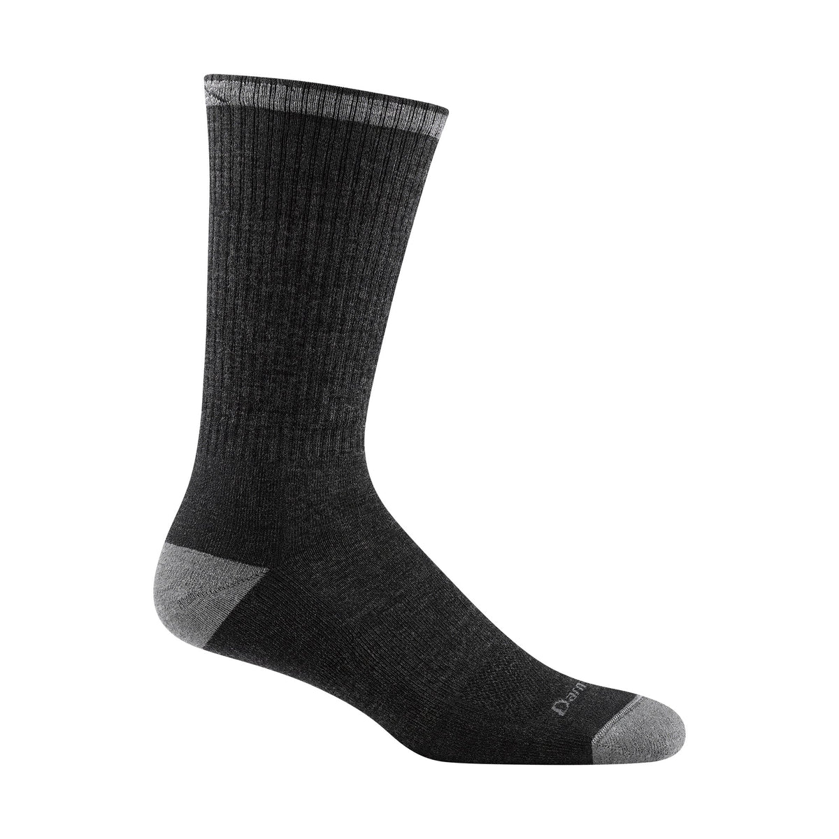 Mens Merino Wool Boot Midweight Rib-knit Durable Work Socks