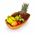 Hand-Carved Olive Wood Salad & Fruit Bowl, 20–45 cm