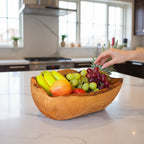 Hand-Carved Olive Wood Salad & Fruit Bowl, 20–45 cm