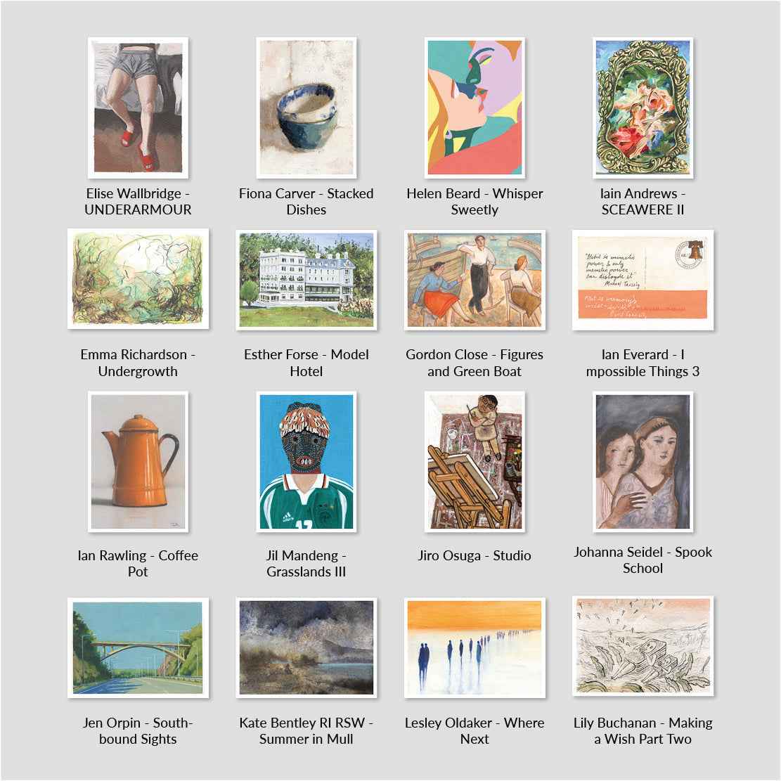 2024 Individual Postcards