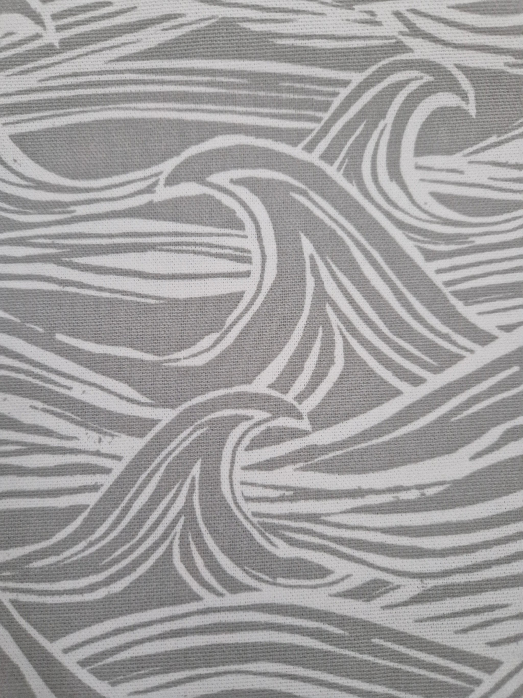 Coastal Lampshade – Handcrafted Wave Design for Cosy Spaces by Sailing Sea Shades (small-wave-lampshade)