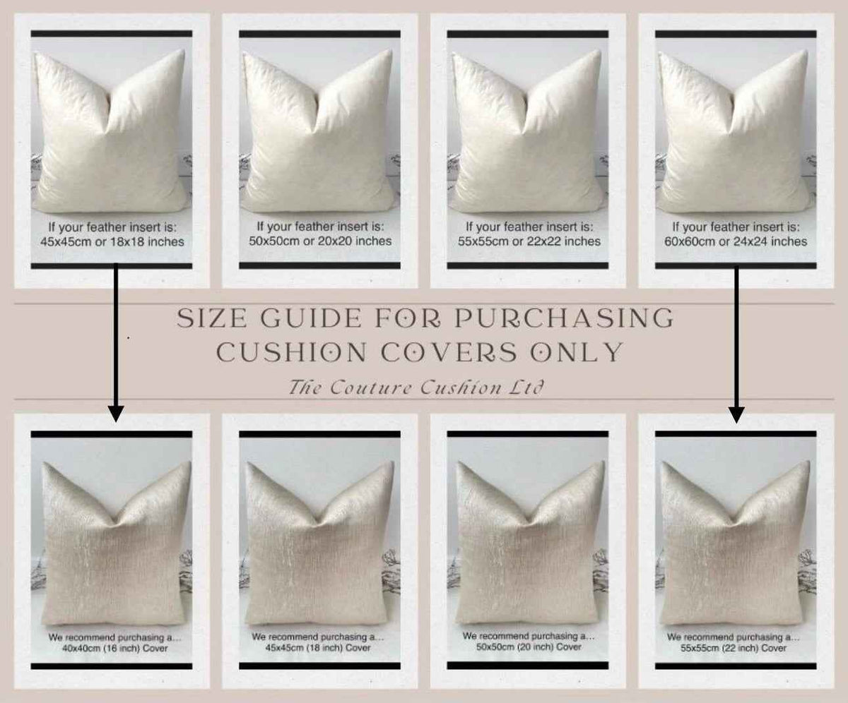 The Couture Cushion - The Navy Diane - Style No. 143