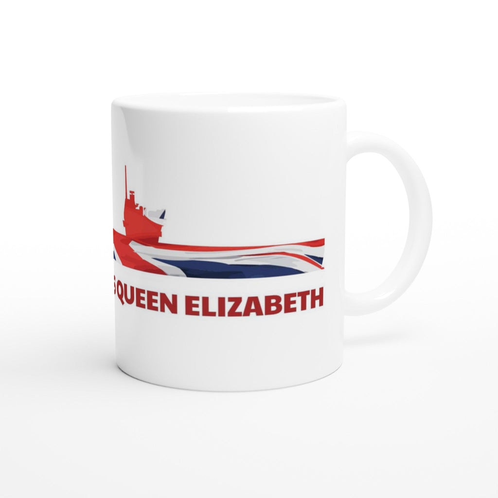 Queen Elizabeth Class Union Flag Mug