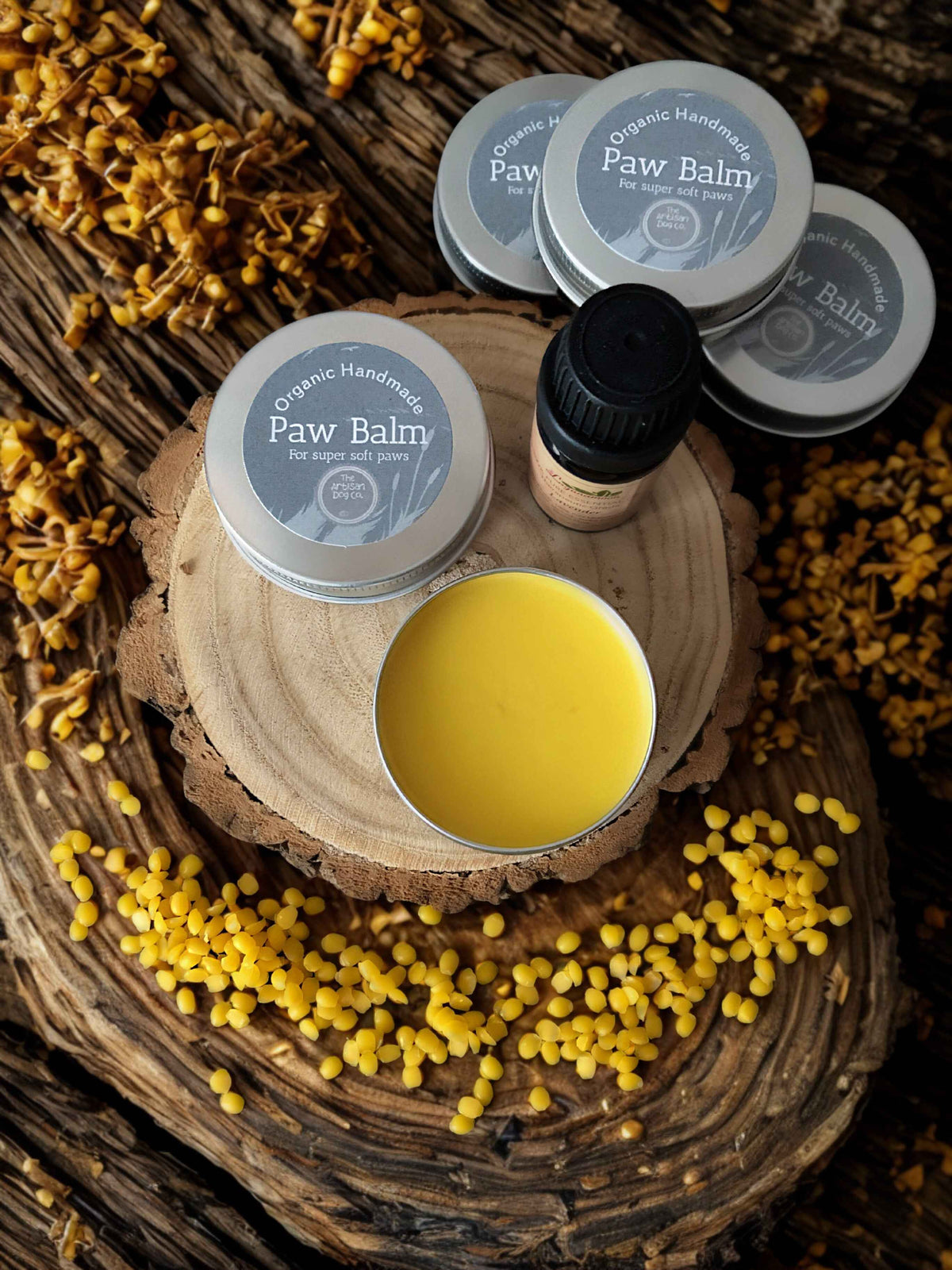 Organic, handmade Dog Paw Balm