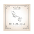 21st Birthday Silver Charm