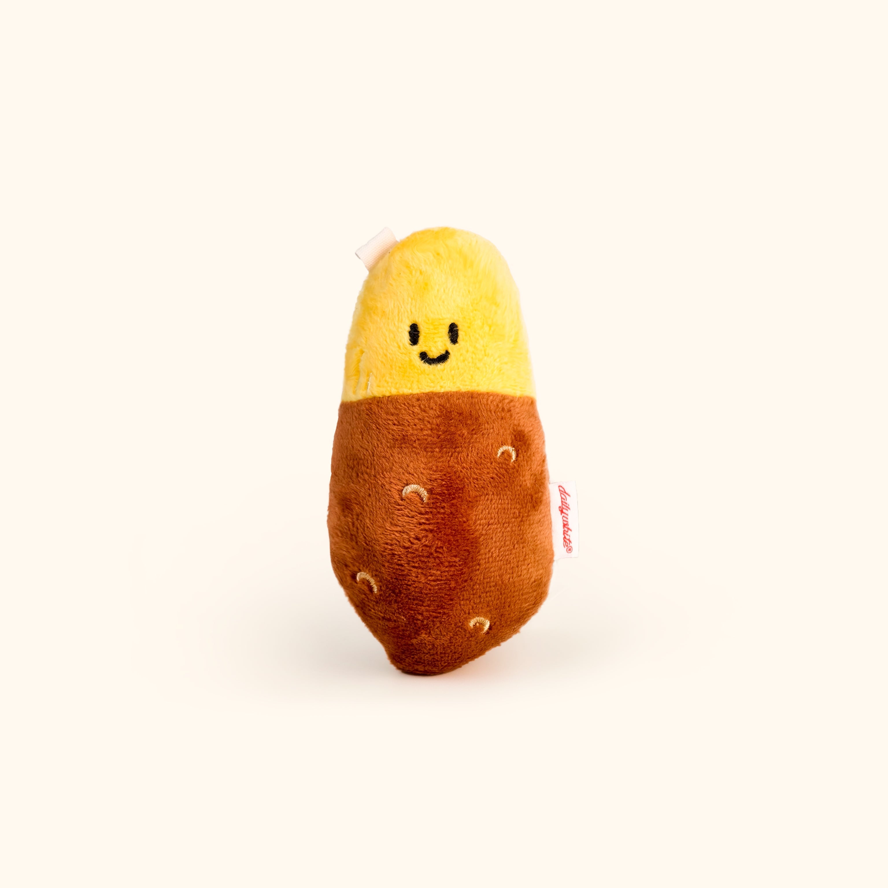 Daily White | Sweet Potato Plush Charm