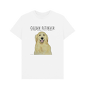 Golden Retriever Vibes: Men's Sustainable T-Shirt