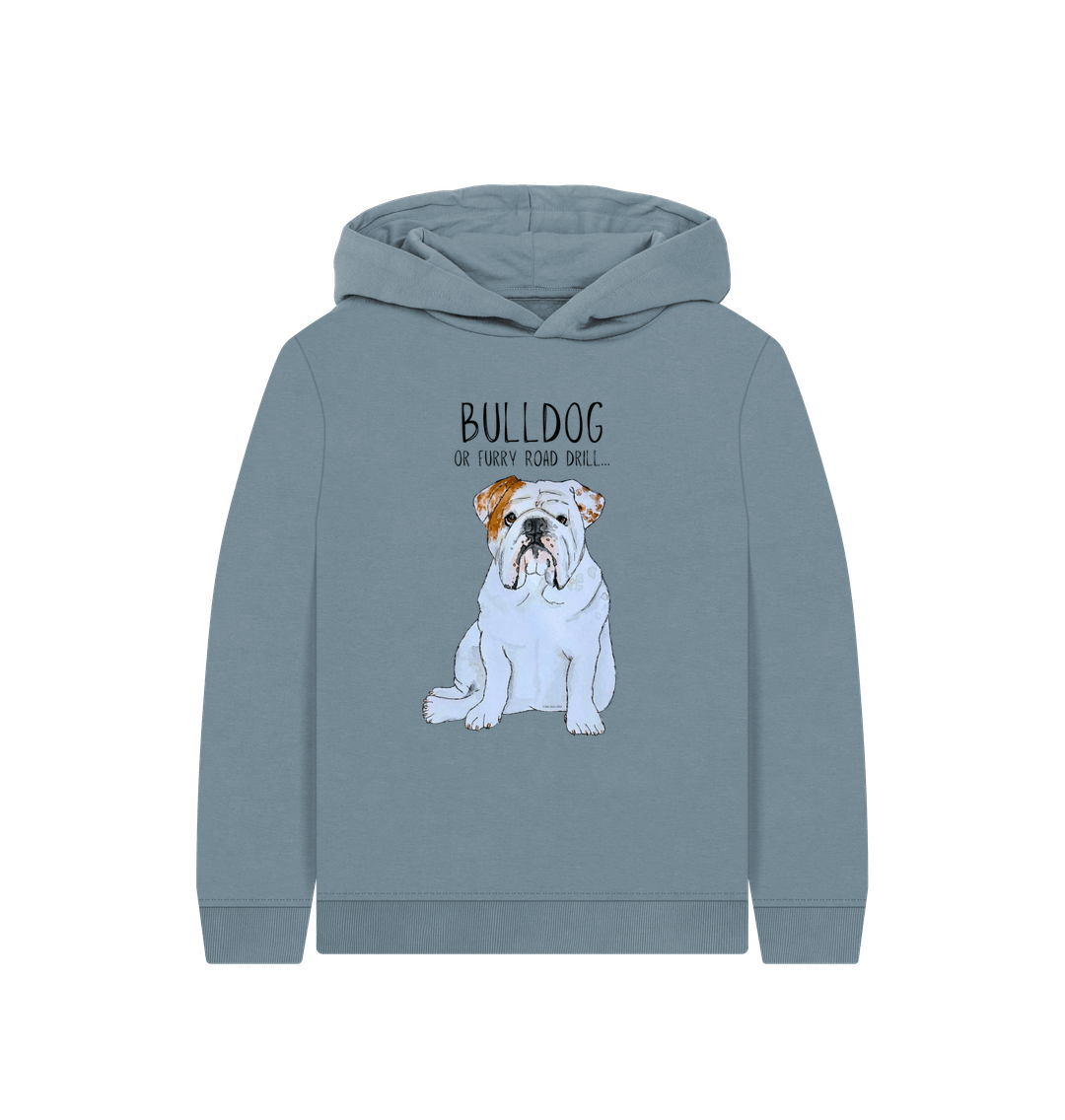 Furry Road Bulldog Hoodie: Unleash Your Kid’s Inner Road Warrior!